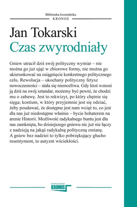 ebooki: Czas zwyrodniały – ebook