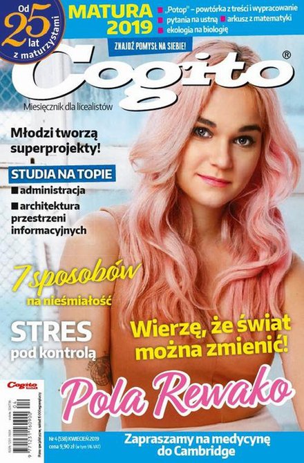 e-prasa: Cogito nr 4 (538) KWIECIEŃ 2019 – eprasa