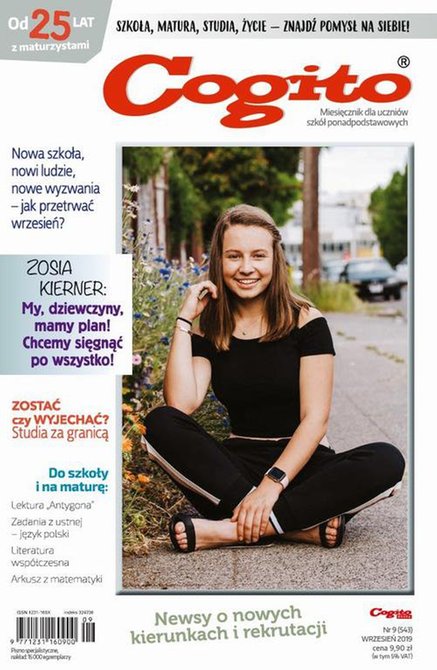 e-prasa: Cogito nr 9 (543) Wrzesień 2019 – eprasa