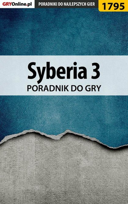 ebooki: Syberia 3 - poradnik do gry – ebook