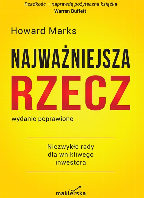 ebooki: Najważniejsza rzecz – ebook