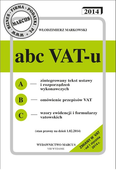 ebooki: ABC VAT-u 2014 – ebook