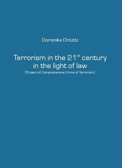 ebooki: Terrorism in the 21st century in the light of law – ebook