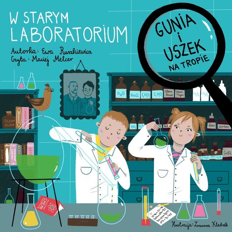 audiobooki: Gunia i Uszek na tropie. W starym laboratorium – audiobook