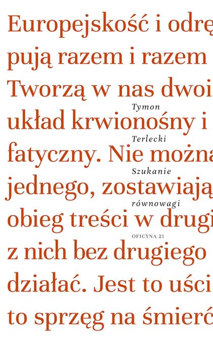 ebooki: Szukanie równowagi. Szkice literackie i publicystyczne – ebook