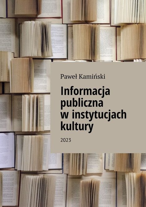 ebooki: Informacja publiczna w instytucjach kultury – ebook