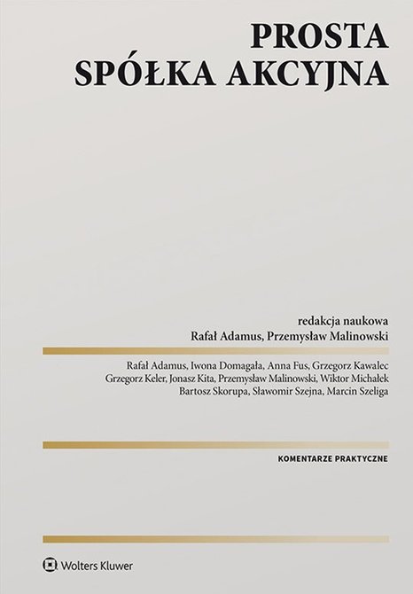 ebooki: Prosta spółka akcyjna. Komentarz – ebook