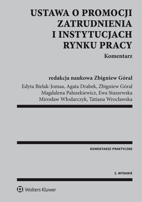 ebooki: Ustawa o promocji zatrudnienia i instytucjach rynku pracy. Komentarz – ebook