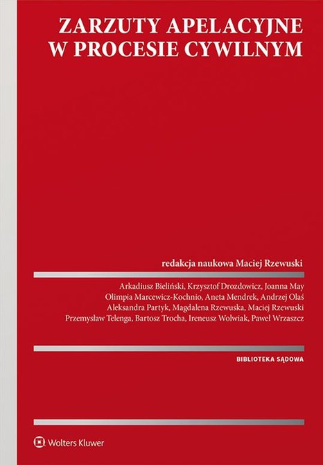 ebooki: Zarzuty apelacyjne w procesie cywilnym – ebook