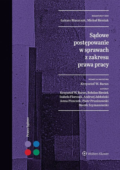 ebooki: Sądowe postępowanie w sprawach z zakresu prawa pracy – ebook
