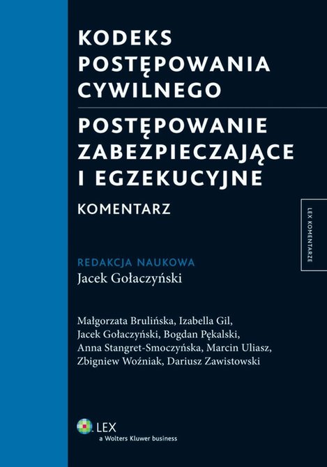 ebooki: Kodeks postępowania cywilnego. Postępowanie zabezpieczające i egzekucyjne. Komentarz – ebook