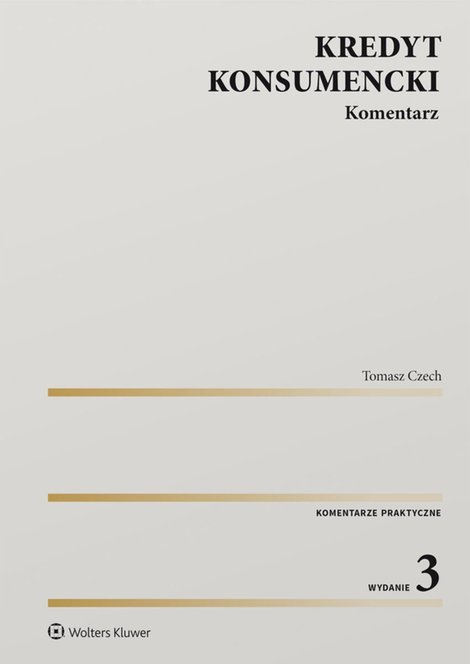 ebooki: Kredyt konsumencki. Komentarz – ebook