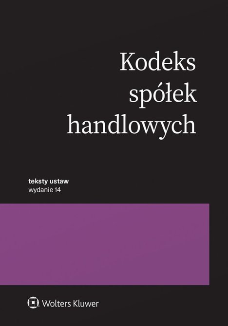 ebooki: Kodeks spółek handlowych. Przepisy – ebook