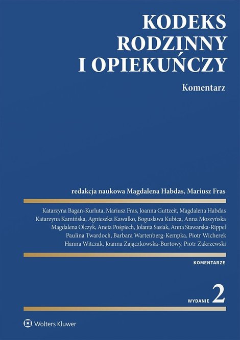 ebooki: Kodeks rodzinny i opiekuńczy. Komentarz – ebook