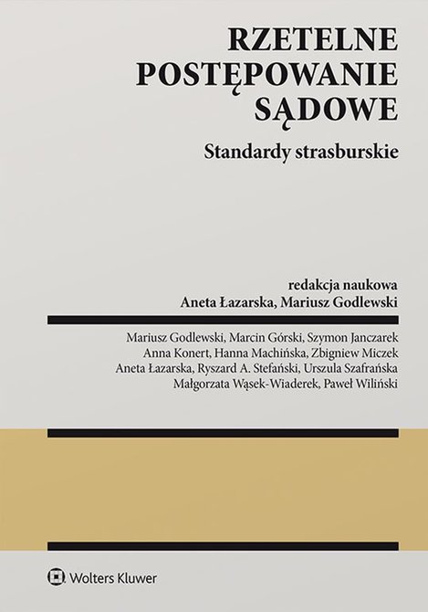 ebooki: Rzetelne postępowanie sądowe. Standardy strasburskie – ebook