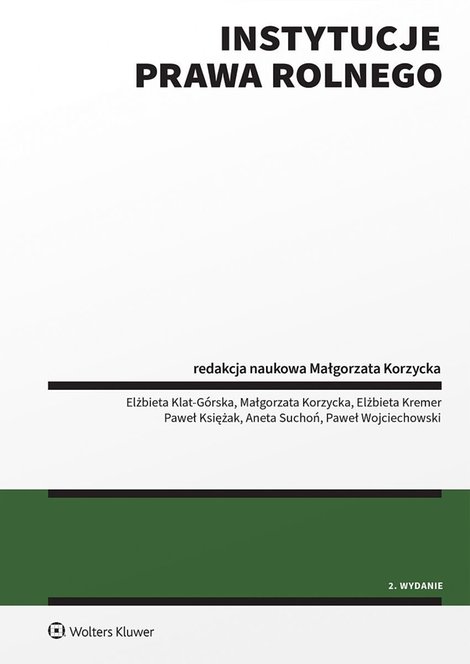 ebooki: Instytucje prawa rolnego – ebook