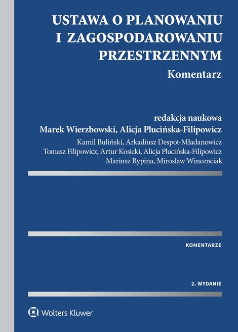 ebooki: Ustawa o planowaniu i zagospodarowaniu przestrzennym. Komentarz – ebook