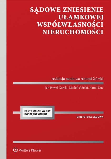ebooki: Sądowe zniesienie ułamkowej współwłasności nieruchomości – ebook