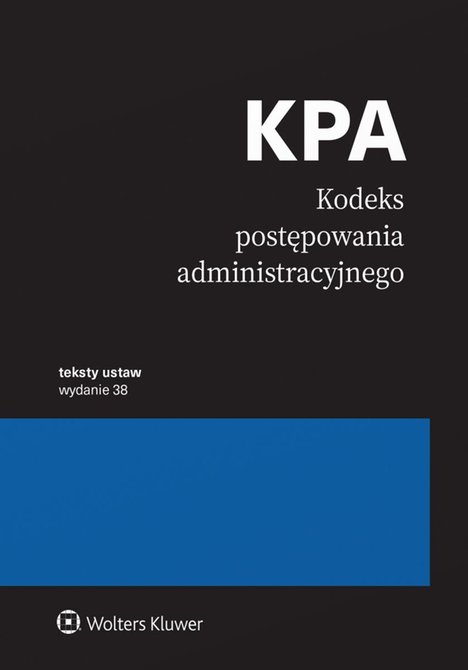 ebooki: Kodeks postępowania administracyjnego. Przepisy – ebook