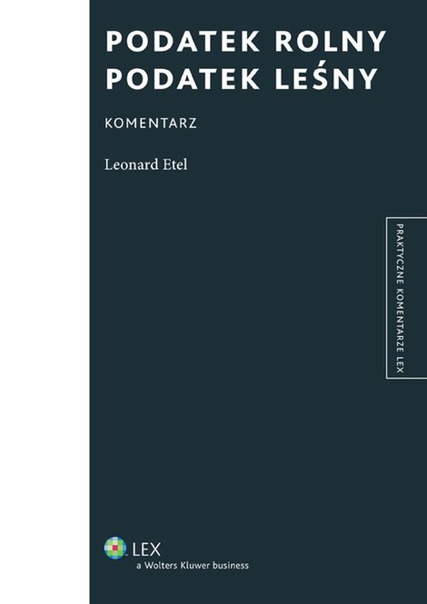 ebooki: Podatek rolny. Podatek leśny. Komentarz – ebook