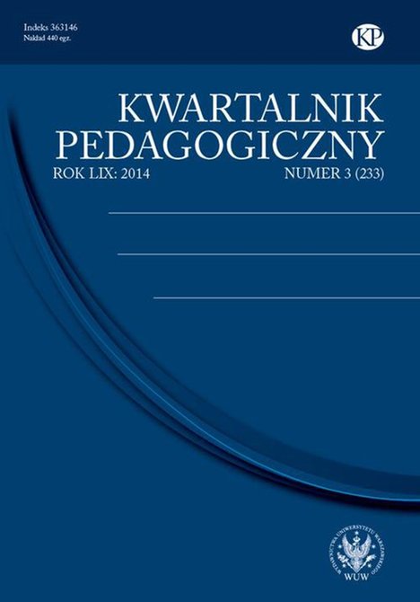 e-prasa: Kwartalnik Pedagogiczny 2014/3 (233) – eprasa