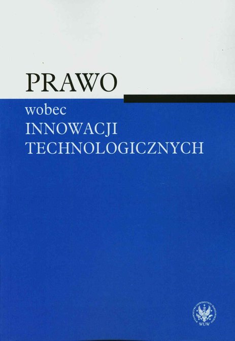 ebooki: Prawo wobec innowacji technologicznych – ebook