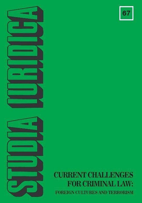 e-prasa: Studia Iuridica. Number 67 – eprasa