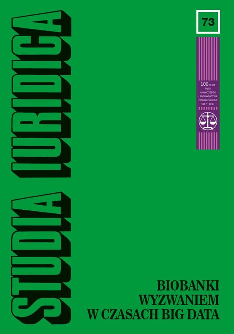 e-prasa: Studia Iuridica, nr 73 – eprasa