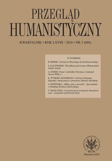 e-prasa: Przegląd Humanistyczny 2024/3 (486) – eprasa