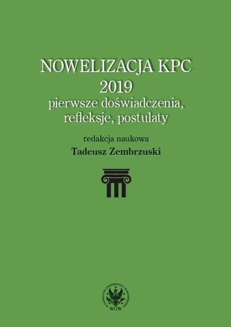 ebooki: Nowelizacja KPC 2019 – ebook