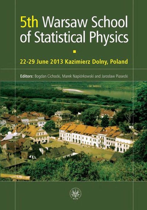 ebooki: 5th Warsaw School of Statistical Physics – ebook