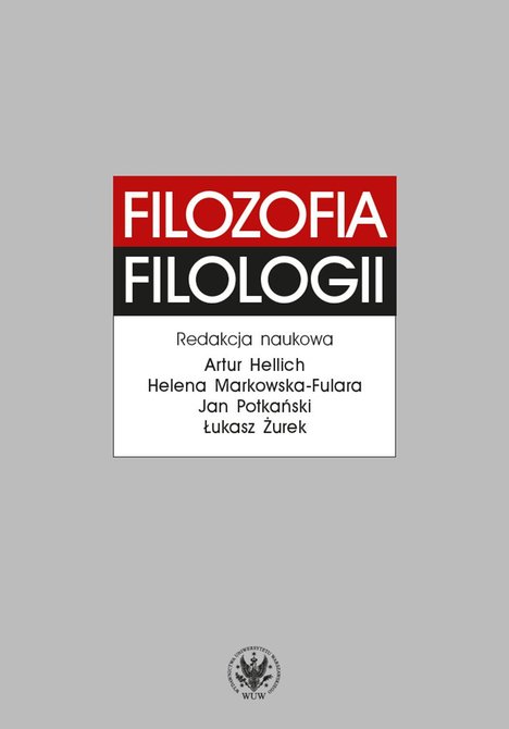 ebooki: Filozofia filologii – ebook