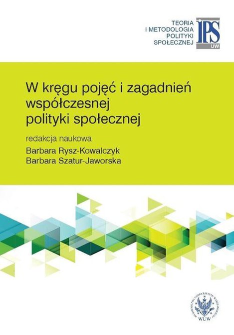 ebooki: W kręgu pojęć i zagadnień współczesnej polityki społecznej – ebook