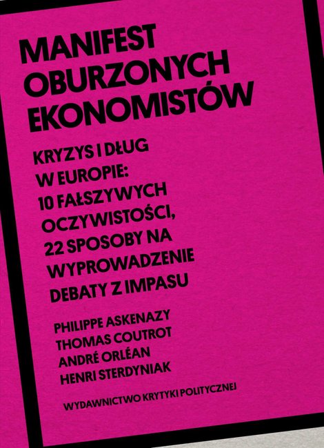 ebooki: Manifest oburzonych ekonomistów – ebook