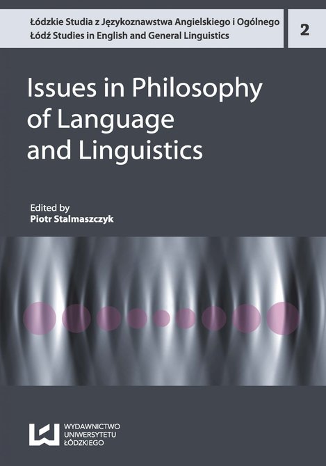 ebooki: Issues in Philosophy of Language and Linguistics – ebook