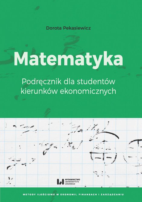ebooki: Matematyka. Podręcznik dla studentów kierunków ekonomicznych – ebook