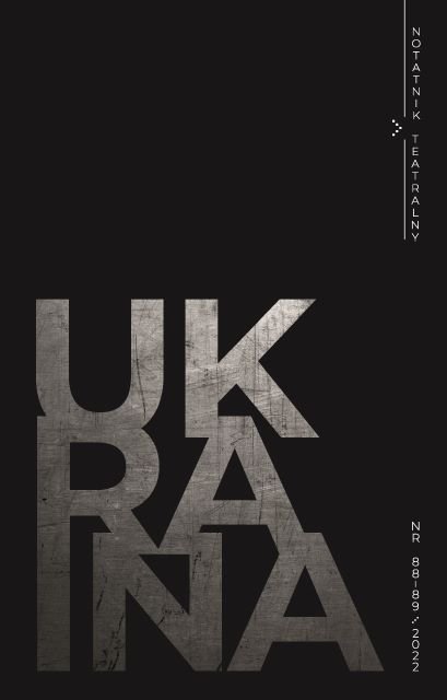 e-prasa: Notatnik Teatralny Nr 88-89/2022 – eprasa