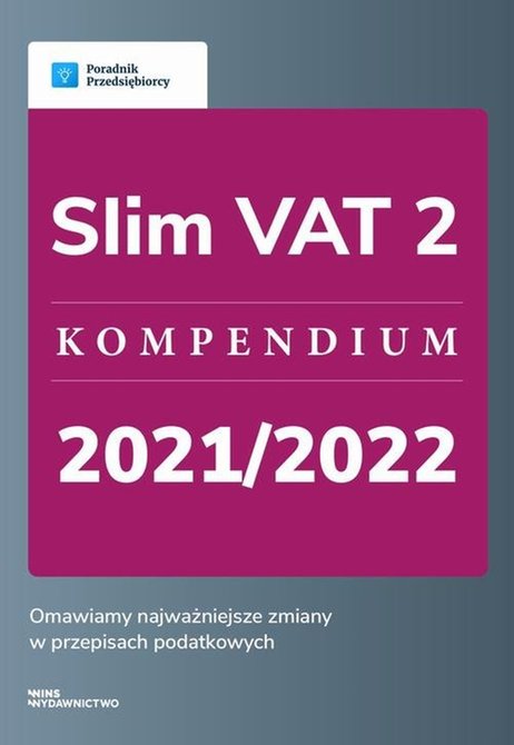 ebooki: Slim VAT 2 - Kompendium 2021/2022 – ebook