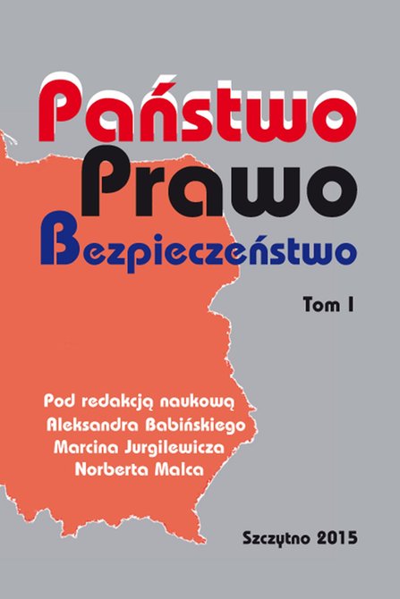 ebooki: Państwo Prawo Bezpieczeństwo. Tom I – ebook