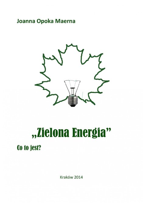 ebooki: Zielona energia – ebook