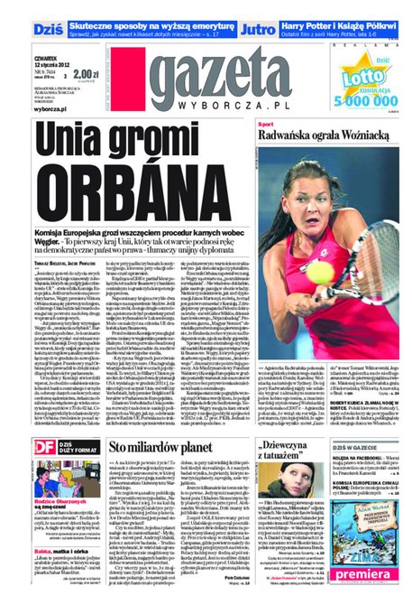 e-prasa: Gazeta Wyborcza - Łódź – e-wydanie – 9/2012