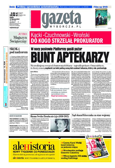 e-prasa: Gazeta Wyborcza - Łódź – e-wydanie – 10/2012