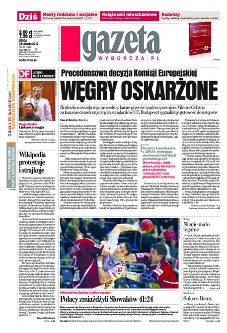 e-prasa: Gazeta Wyborcza - Łódź – e-wydanie – 14/2012