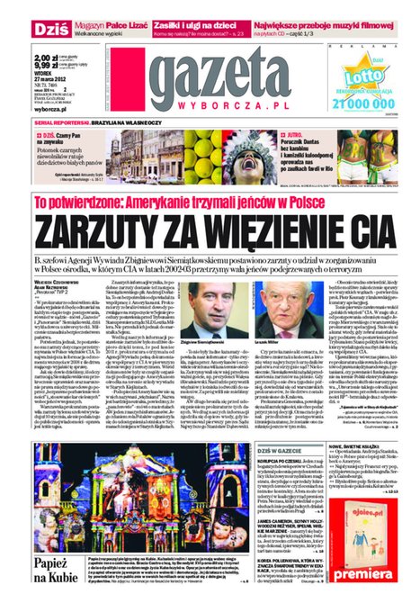 e-prasa: Gazeta Wyborcza - Rzeszów – e-wydanie – 73/2012