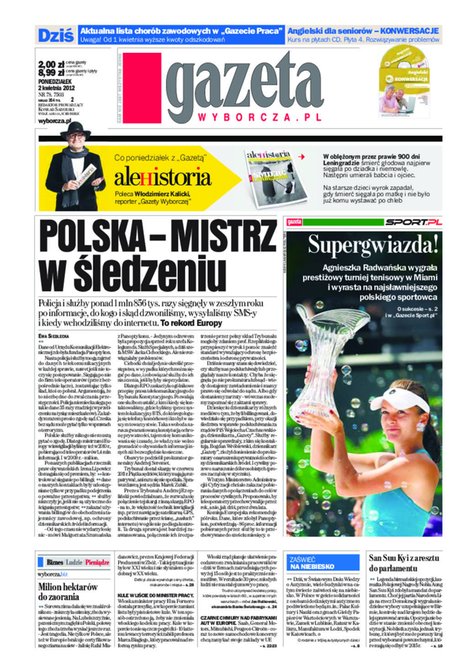 e-prasa: Gazeta Wyborcza - Rzeszów – e-wydanie – 78/2012
