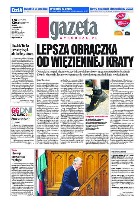 e-prasa: Gazeta Wyborcza - Rzeszów – e-wydanie – 79/2012