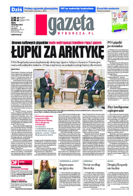 e-prasa: Gazeta Wyborcza - Rzeszów – e-wydanie – 91/2012