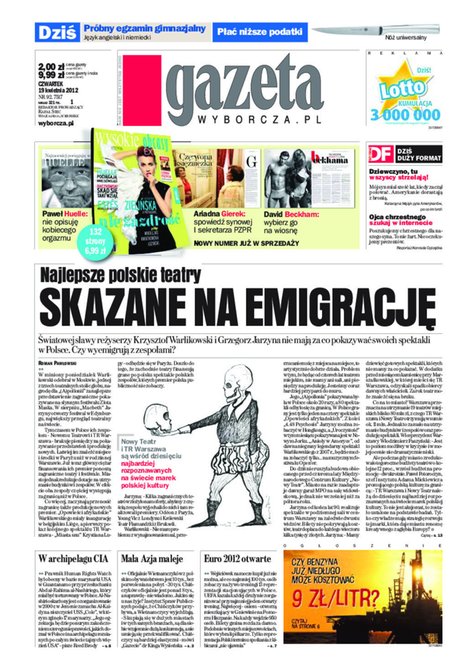 e-prasa: Gazeta Wyborcza - Rzeszów – e-wydanie – 92/2012