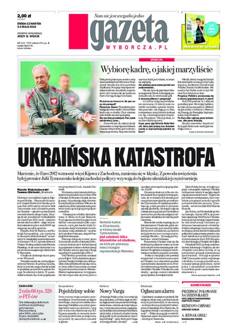 e-prasa: Gazeta Wyborcza - Rzeszów – e-wydanie – 102/2012