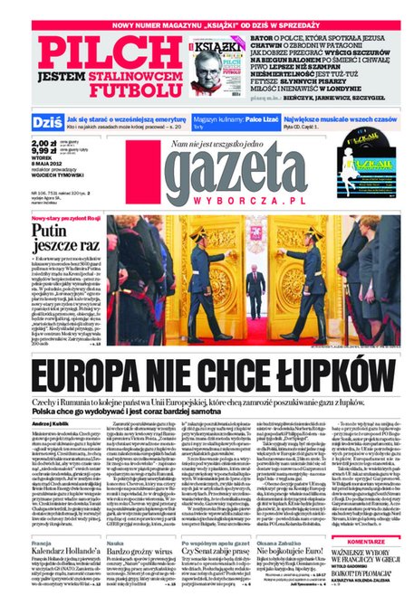 e-prasa: Gazeta Wyborcza - Rzeszów – e-wydanie – 106/2012